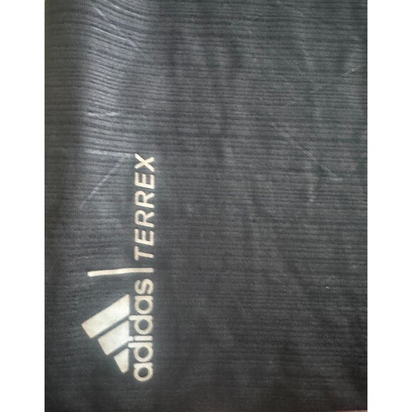 Adidas Terrex Shirt Men Double Extra Large Black Outdoor Aeroready Trail Running - Picture 7 of 10